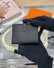 圖片 【HERMES】BEARN EPSOM 短夾 黑銀