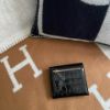 圖片 Chanel 26s黑金鱷魚壓紋三折短夾