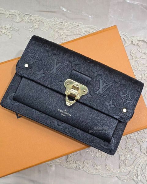 圖片 LV Vavin M67839 黑色壓紋 WOC鏈條包