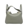 圖片 Hermes 展示品 Lindy 26 TC牛皮金釦手提/肩背兩用包(0L積雲灰)