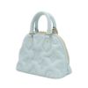 圖片 Louis Vuitton 展示品 Alma BB 壓花小牛皮手提/斜背包(M59822-水藍)