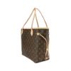 圖片 Louis Vuitton 展示品 Neverfull MM 字花帆布托特包(M46987-咖)