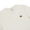圖片 Maison Kitsune 狐狸刺繡logo男生圓領短袖上衣(米色)