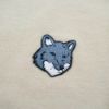 圖片 Maison Kitsune 狐狸刺繡logo男生圓領短袖上衣(灰茶色)