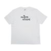 圖片 Maison Kitsune 黑色字母logo男生圓領短袖上衣(白)
