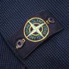 圖片 Stone Island 華夫格絨面男生長袖上衣(海軍藍)