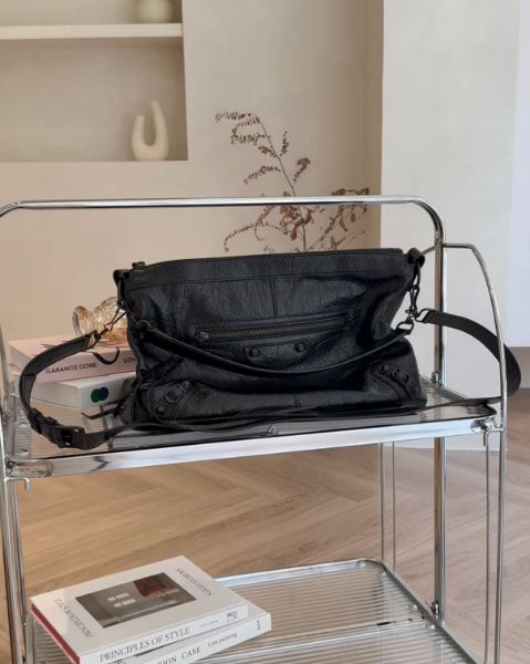 圖片 【BALENCIAGA】LE CITY MOTO 中號 黑色