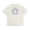 圖片 Stone Island 十字品牌藍logo男生短袖上衣(象牙白)