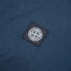 圖片 Stone Island 十字品牌黑標男生短袖上衣(海軍藍)