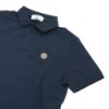圖片 Stone Island 十字品牌黑標男生短袖Polo上衣(海軍藍)