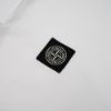 圖片 Stone Island 十字品牌黑標男生短袖Polo上衣(白)
