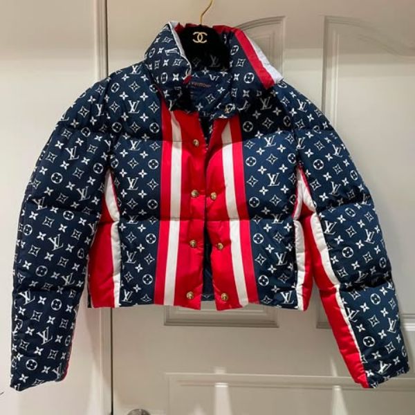 圖片 Lv ski 滑雪系列短版羽絨外套