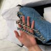 圖片 Chanel 淺牛仔銀釦19bag