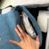 圖片 Chanel 淺牛仔銀釦19bag