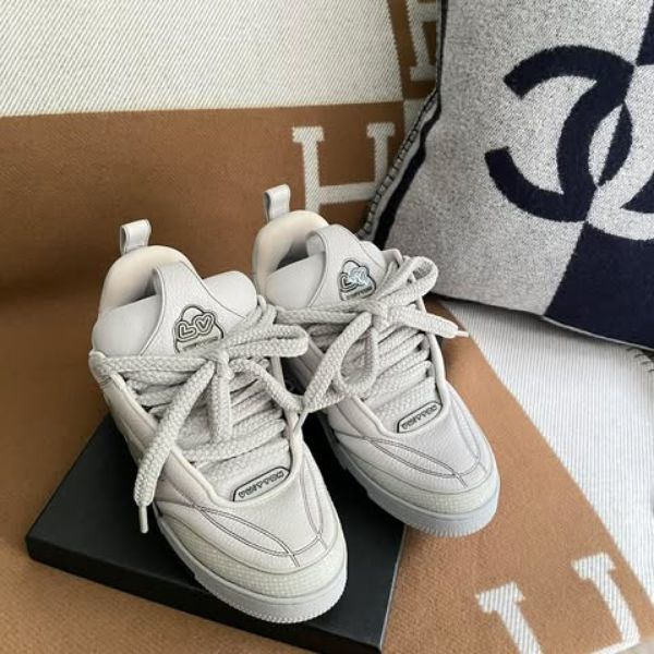 圖片 Lv skate系列淺灰色球鞋