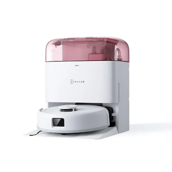 圖片 ECOVACS 科沃斯全新DEEBOT mini 全能掃拖機器人(超小機身/全能基站/毛髮不纏繞/靜音清潔/紅色)