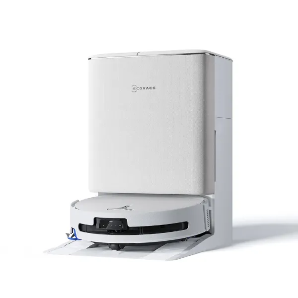 圖片 ECOVACS 科沃斯DEEBOT T90 PRO 超長續航滾筒洗地機器人(32路增壓滾筒洗地/3萬吸力/氮花鎵閃充)