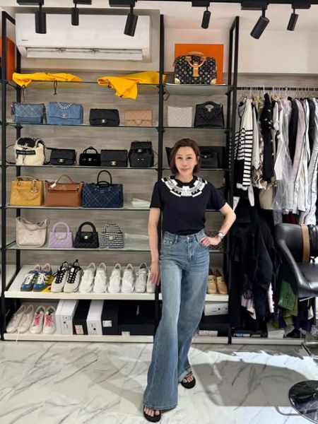 圖片 Hermes 黑色圖騰短T