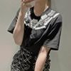 圖片 Hermes 黑色圖騰短T
