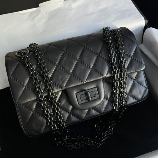 圖片 Chanel so black 2.55 mini cf