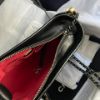 圖片 Chanel 黑金牛皮流浪包