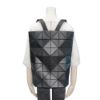 圖片 Issey Miyake Bao Bao Blocky 6x7 啞光霧面拉鍊後背包(霧黑)
