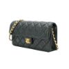 圖片 Chanel 展示品 金雙C菱格羊皮翻蓋斜背包(AS4053-黑)