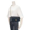 圖片 Chanel 展示品 金雙C菱格羊皮翻蓋斜背包(AS4053-黑)