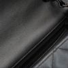 圖片 Chanel 展示品 So Black 黑雙C菱格粒紋羊皮斜背包-20cm(A69900-黑)