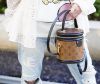 圖片 LV M43986 Cannes 化妝箱的古老造型 限定款復古水桶袋 焦糖/駝