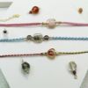 圖片  【限西門店】DIY手工銀飾教學卷/手作編織蠟繩水晶手鍊/大員囡仔