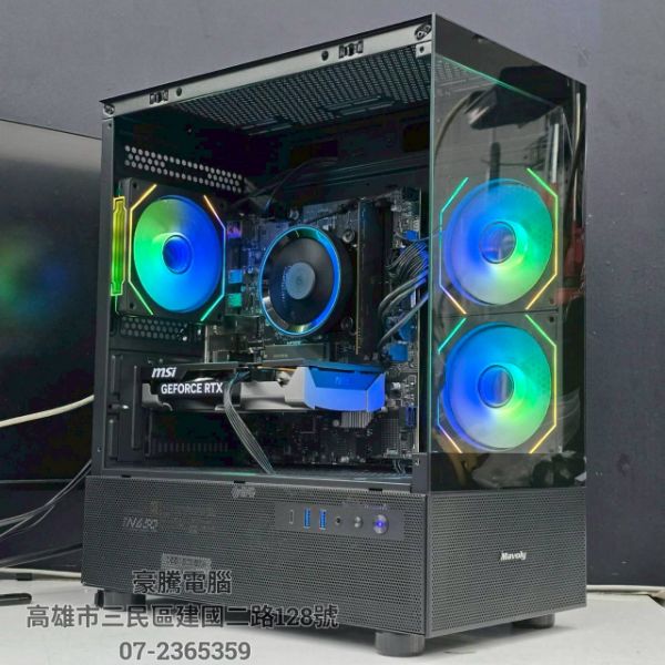 圖片 小金虎1號機 intel Ultra 5 225 獨顯 RTX5060 8G 電競主機 遊戲機 天堂經典
