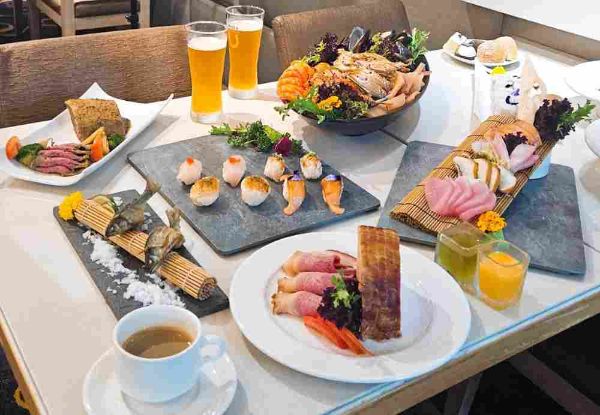 圖片 仲信金鬱金香酒店 品東西自助百匯平日午晚餐單人吃到飽券－兩張一套