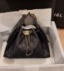 圖片 CHANEL AS5311 25C 秀款 小型Hobo 肩背包 黑 荔枝紋 30*26*14 cm