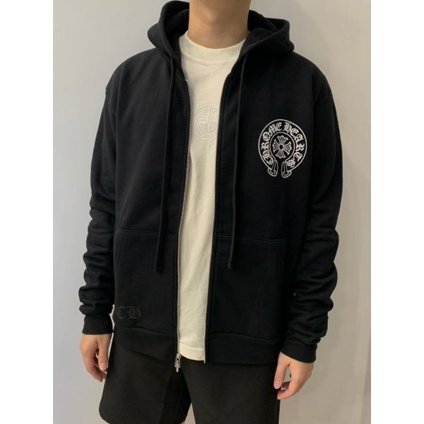 圖片 Chrome hearts 克羅心 經典 馬蹄logo設計 東京限定 連帽外套