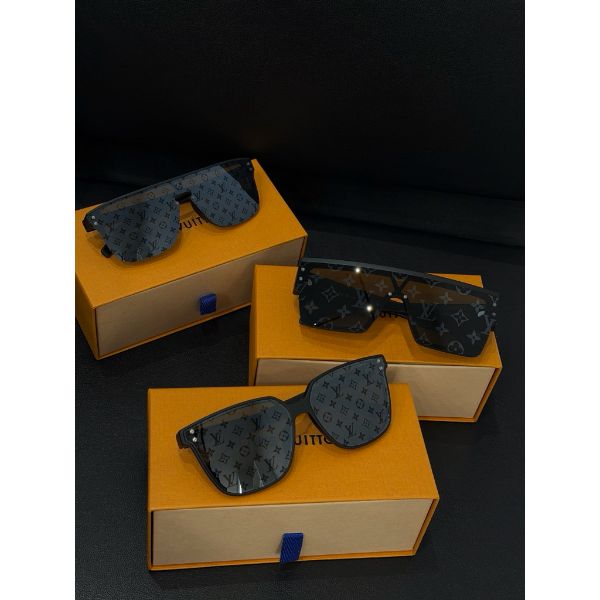 圖片 Louis Vuitton LV 經典老花滿版設計 夏天必備 男生  墨鏡