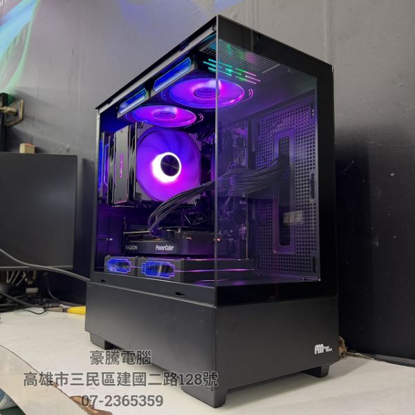 圖片 小金虎4號機 INTEL Ultra 5 225 獨顯 RX9060XT 16G 遊戲主機 2K 3A 電競