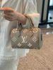 圖片 LV M46575 Speedy Bandoulière 20 象灰手提肩背包