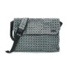 圖片 Issey Miyake Bao Bao 幾何細方格釦式斜背包(霧銀)