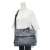 圖片 Issey Miyake Bao Bao 幾何細方格釦式斜背包(霧銀)