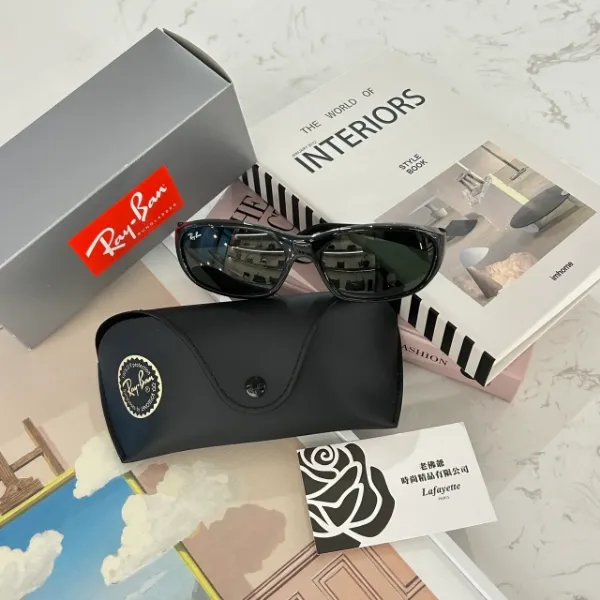 圖片 Ray-Ban Daddy-O RB2016-601/31 橢圓膠框墨鏡