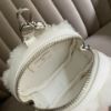 圖片 Chanel 滑雪系列 白色毛毛泰迪鏈條小包