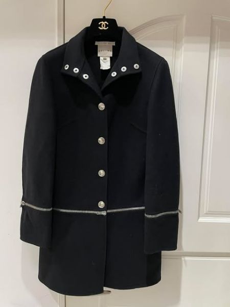 圖片 Celine 字母鈕釦拉鏈兩件式外套
