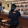 圖片 Lv 黑色數字線條短T