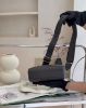 圖片 【LOEWE】緞面小牛皮迷你相機包 深灰色
