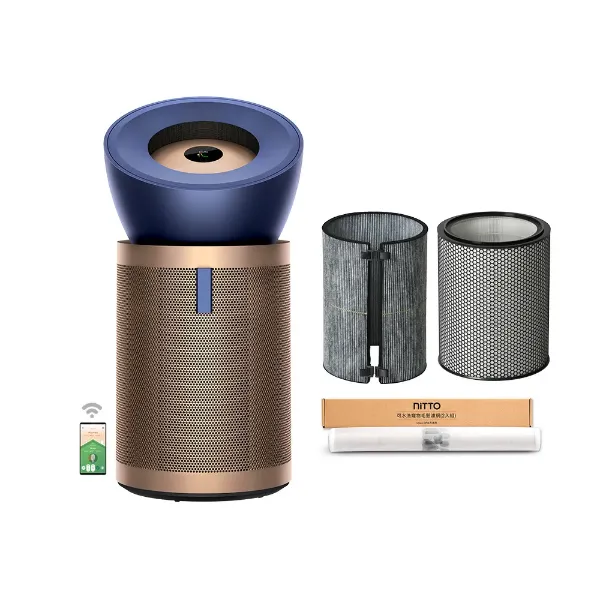 圖片 dyson 戴森BP04 Purifier Big+Quiet Formaldehyde 強效極靜甲醛偵測空氣清淨機(普魯士藍及金色)