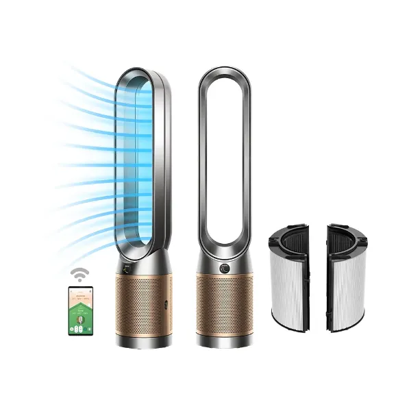 圖片 dyson 戴森TP12 Purifier Cool De-NOx 二合一甲醛NOx偵測涼風空氣清淨機(鎳金色)