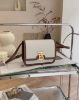 圖片 【BURBERRY】TB 小號豆腐包 帆布/焦糖色