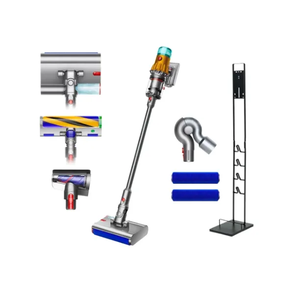 圖片 dyson 戴森 V12s Detect Slim Submarine SV46 乾溼全能洗地吸塵器(雙主吸頭 全新升級版 洗地機) 品號：12281091 三機一體 吸塵、洗地、除螨