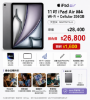 圖片 11 吋 iPad Air M4 Wi-Fi + Cellular 256GB - 太空灰 MH7D4TA/A
